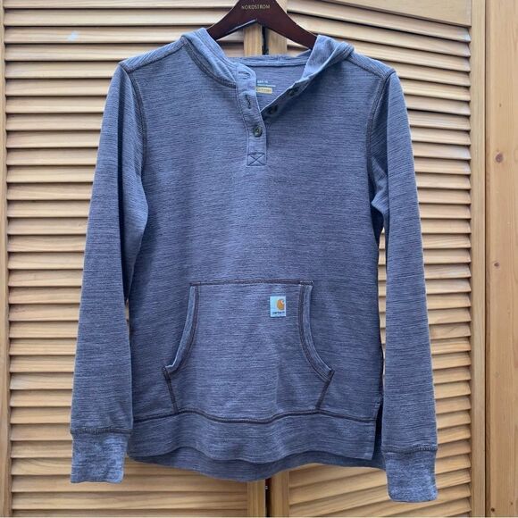 Carhartt Women’s Slightly Fitted Hooded Long sleeve size Medium - Picture 1 of 6